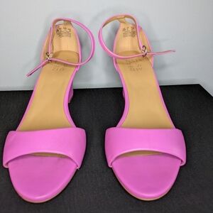 Naturalizer Vera Pink Wedges Size 10W